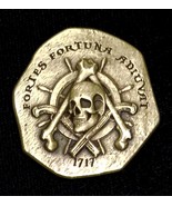 Treasure Cob Style Pirate Challenge Coin With Freemason Masonic Symbols ... - $459.16 MXN