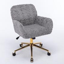 A&amp;A Furniture Office Chair,Artificial rabbit hair Home Office Chair with... - $122.99