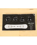 4x Burton Replacement Hardware Bolts Black M6 x 16mm Binding Disc Parts - $206.71 MXN