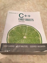 Starting Out with C++: Early Objects (8th Edition) 2014 Tony Gaddis - £23.29 GBP