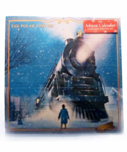 The Polar Express 2015 Advent Calendar w/ Stickers Square 12x12 Mint in ... - $32.00