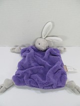 Kaloo Plum DouDou Bunny Neon Purple Rabbit LoveyKnotted Security Blanket w/Tag - £36.10 GBP