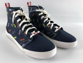 Toms Marvel Travel Lite High Tops Sneakers - Navy Blue - Mens Size 10 - £38.83 GBP