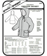 Children&#39;s Kids Oregon Jacket Coat #150 Sewing Pattern (Pattern Only) gp150 - $12.63 CAD
