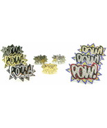 POW Metal Rings New Rhinestones Or Solid One and Two Finger Style Stretc... - £12.01 GBP+