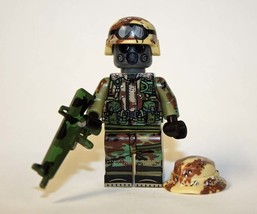 Building Toy War on Terror US Army Solider Gas Mask desert Minifigure Gift Chris - £6.75 GBP