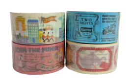 4 Rolls Daiso Japan Assorted Washi Masking Tape - $14.95