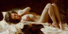 Giclee Oil Painting Decor Sleeping Beauty NudesWall HD - $11.29+