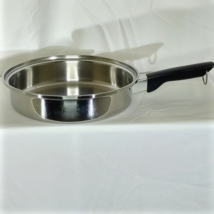 Wards Signature Prestige Tri-Ply 18-8 Fry Pan 10 In Clean Made in USA VTG P4 - £26.14 GBP