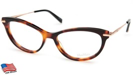 New Max Mara Mm 1336 086 TORTOISE/GOLD Eyeglasses Frame 52-16-145mm B36mm - $107.79