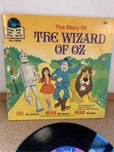 Wizard of OZ Read Along Book and Record (1978) 24 Page #347-7” 33 1/3 - $11.48