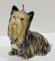 Village Candles 5 3/4&quot; Dog Candle Handcrafted By Christians Gatlinburg, Tenn. - £10.50 GBP