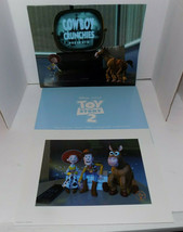 Disney&#39;s Toy Story 2 Lithograph 2000 Cowboy Crunchies Presents - $18.60