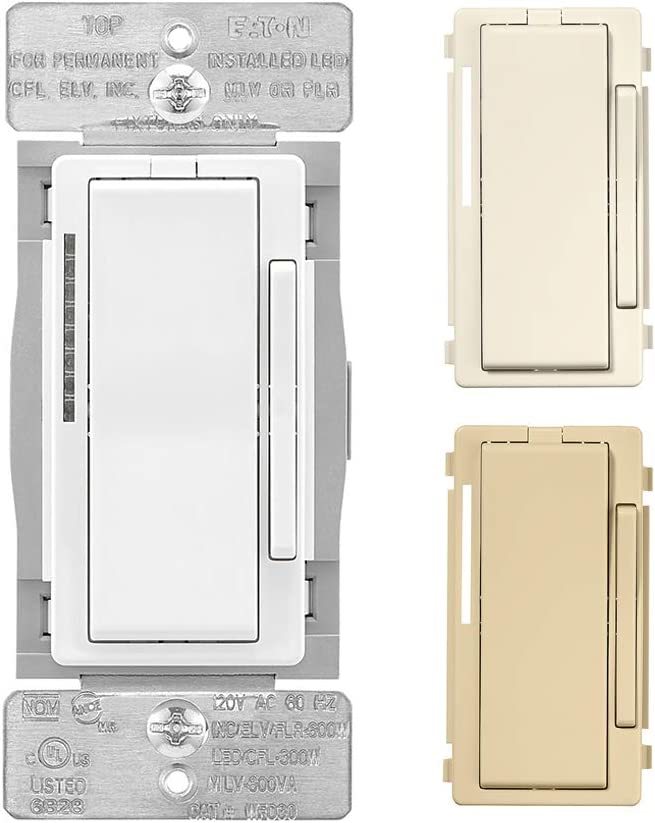 Eaton Wfd30-C2-Sp-L Wi-Fi Smart Universal Dimmer Works With Alexa, Color... - $64.99