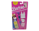 VINTAGE 1989 MATTEL BARBIE DREAMWEAR PJ&#39;s &amp; ACCESSORIES NEW SEALED # 8121 - $23.75