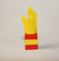 PLTOYS McDonalds Fries Fast Food Construction Piece Exclusive Minifigure - £2.59 GBP