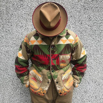 European And American Autumn New Men&#39;s Jacket Printed Colored Casual Coat - £36.63 GBP+
