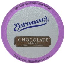 K Cups For Keurig Chocolate Donut Entenmann&#39;s Coffee 10 Ct - £9.38 GBP