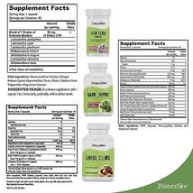 NaturalSlim Candida Cleanse Support Supplements Bundle - Candiseptic Kit... - $154.92