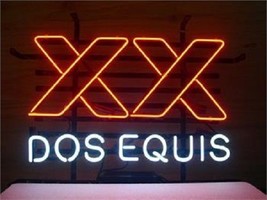  New Cerveza XX Dos Equis Beer Lager Neon Sign 17&quot;x14&quot; Ship  - £99.89 GBP