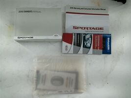 SPORTAGE  2016 Owners Manual 1044735041Owner&#39;s Manual as Pictured - $33.65