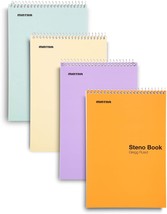 (Pastel Colors 4Pk - Green Tint Paper, Gregg Ruled) Mintra Office Steno ... - £32.91 GBP
