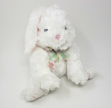 10&quot; Melissa &amp; Doug # 7671 Blossom White Bunny Rabbit Stuffed Animal Plush Toy - £15.01 GBP