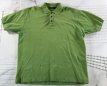 Patagonia Polo Shirt Mens Medium Lime Green Short Sleeve Organic Cotton - $34.64