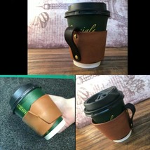 Handmade DIY Leather Craft Coffee Cup Holder Sleeve Knife Mold Template New - $28.04