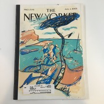 The New Yorker Full Magazine August 4 2003 The Mediterranean Sea by J. Mariscal - £11.12 GBP