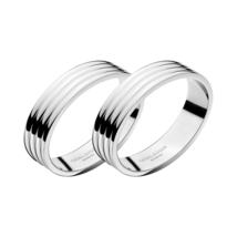 Bernadotte by Georg Jensen Stainless Steel Napkin Ring Set 2-piece - New - £38.63 GBP