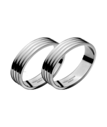Bernadotte by Georg Jensen Stainless Steel Napkin Ring Set 2-piece - New - £37.88 GBP