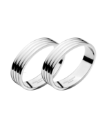 Bernadotte by Georg Jensen Stainless Steel Napkin Ring Set 2-piece - New - £37.88 GBP