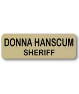 DONNA HANSCUM SHERIFF SUPERNATURAL PIN NAME BADGE & BUTTON HALLOWEEN COSPLAY - $17.24