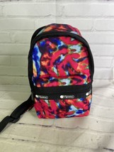 LeSportsac X Baron Von Fancy Limited Edition Tie Dye Mini Backpack Bag With Pin - £55.55 GBP