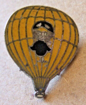 Rare Hot Air Balloon Pin Ed Black Chevrolet Mascot Smiley The Blackbird Htf - £197.84 GBP