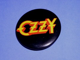 Ozzy Osbourne Pinback Button Vintage Logo - £15.72 GBP