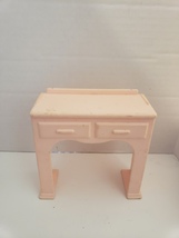 Barbie Doll 1994 So Much to Do Pink Kitchen Hutch Cabinet Bottom   - $10.00