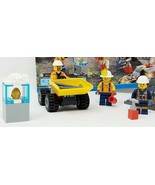 LEGO City Mining Team 60184 100% Complete Glow in the Dark Spider + Inst... - £12.50 GBP