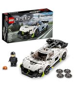 LEGO Speed Champions Koenigsegg Jesko 76900 Racing Sports Car Toy with D... - £35.94 GBP