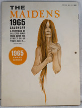 The Maidens 1965 Calendar Humorous Pinup Art Select Girls From Down the Street - £20.70 GBP