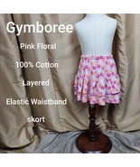 Gymboree Pink Ruffled Detail 100% Cotton Skort Size 2T - €5,21 EUR