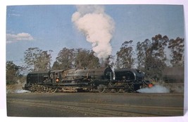 Railroad Postcard Train 4-8-2 2-8-4 South African Railway No 4142 Camelback - £9.51 GBP