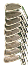 King Snake MR Iron Set 4-PW,SW RH Stiff Steel 5i/37.5&quot; Nice Condition Good Grips - $86.21