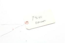 2003-2006 INFINITI G35 GAS FUEL TANK GAS CAP WITH DOOR HINGE P9040 image 12