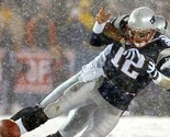 TOM BRADY &amp; CHARLES WOODSON 8X10 PHOTO RAIDERS PATRIOTS PICTURE NFL FOOT... - £3.91 GBP