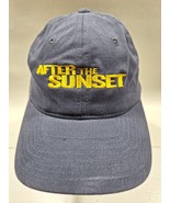 After the Sunset Movie Promo Hat Navy Cap Yellow Script Stretch Flex Fit - £9.36 GBP