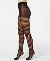 INC International Concepts Striped Tights Color Black, Various Sizes - $6.93+