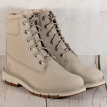 Timberland Lucia Way 6&quot; Warm Lined Boot Waterproof Pure Cashmere 8 B (M) - $2,277.74 MXN