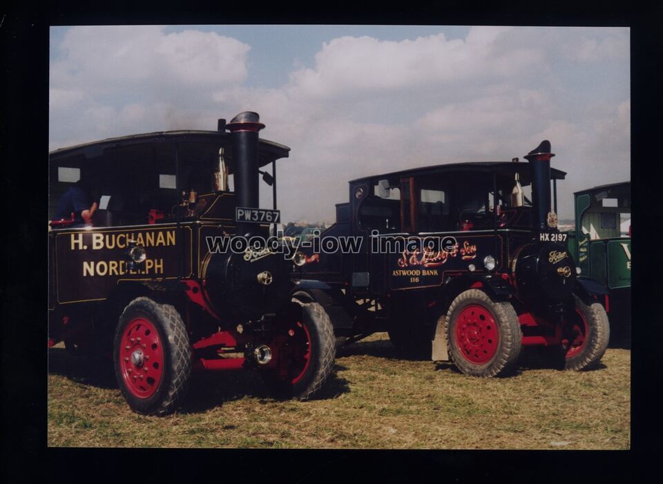 tz0224 - Foden Steam Wagon/Lorry 11538 - Reg.PW 3767, H.Buchanan Nord&#39; p... - $1.26